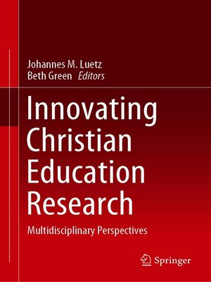 cover image of Innovating Christian Education Research